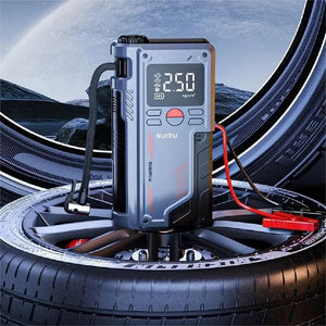 Planet Gates 4 In 1 Car Jump Starter With 150PSI Air Compressor 20000mAh Portable Booster Charger 1000A Powerful Car Battery Starting Device