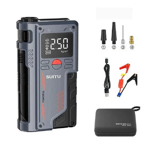 Planet Gates 4 In 1 Car Jump Starter With 150PSI Air Compressor 20000mAh Portable Booster Charger 1000A Powerful Car Battery Starting Device