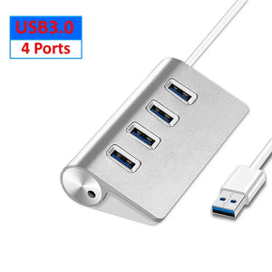 Planet Gates 4-in-1 / CHINA Aluminum Alloy USB 3.0 HUB 7 Ports High Speed Multi Splitter Adapter Up To 5Gbps Docking Station Expander for Laptop Computer PC
