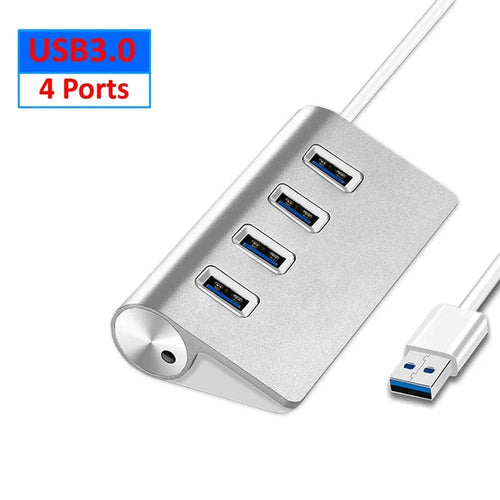 Planet Gates 4-in-1 / CHINA Aluminum Alloy USB 3.0 HUB 7 Ports High Speed Multi Splitter Adapter Up To 5Gbps Docking Station Expander for Laptop Computer PC