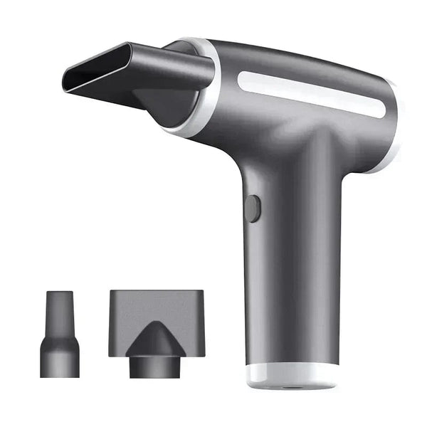 Planet Gates 4 in 1 Wireless Hair Dryer Multifunctional Electric Air Duster Blower Travel Portable USB Rechargeable Negative Ions Blow Dryer