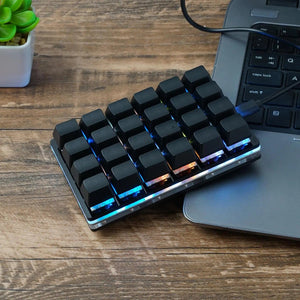 Planet Gates 4 Keys Black / China Mini USB Custom Mechanical Keyboard 2/3/4/6/9/12/16/24 Keys Gaming Keyboard Sayo Device Shortcut Programmable Keypad Keys Macro