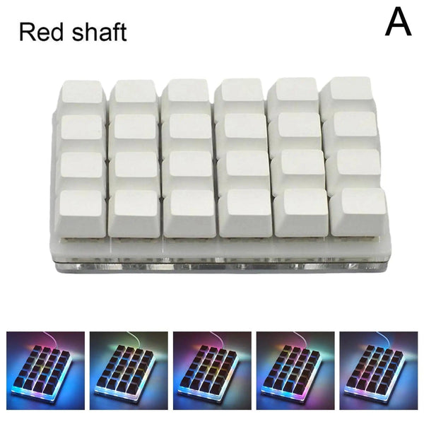 Planet Gates 4 Keys Black / China Mini USB Custom Mechanical Keyboard 2/3/4/6/9/12/16/24 Keys Gaming Keyboard Sayo Device Shortcut Programmable Keypad Keys Macro