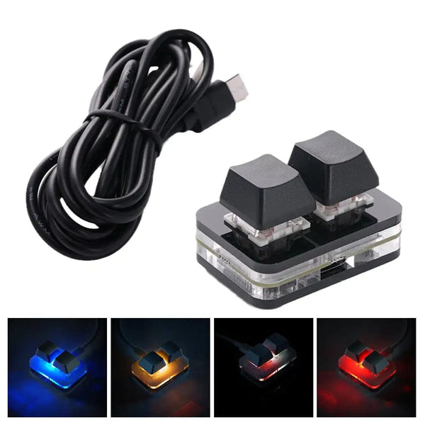 Planet Gates 4 Keys Black / China Mini USB Custom Mechanical Keyboard 2/3/4/6/9/12/16/24 Keys Gaming Keyboard Sayo Device Shortcut Programmable Keypad Keys Macro