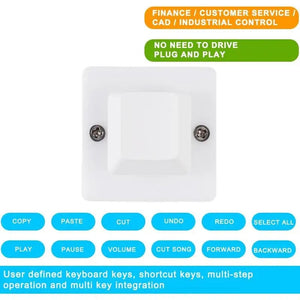 Planet Gates 4 Keys Black / China Mini USB Custom Mechanical Keyboard 2/3/4/6/9/12/16/24 Keys Gaming Keyboard Sayo Device Shortcut Programmable Keypad Keys Macro