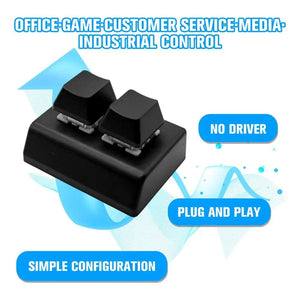 Planet Gates 4 Keys Black / China Mini USB Custom Mechanical Keyboard 2/3/4/6/9/12/16/24 Keys Gaming Keyboard Sayo Device Shortcut Programmable Keypad Keys Macro