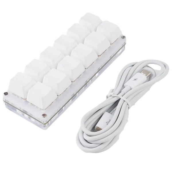 Planet Gates 4 Keys Black / China Mini USB Custom Mechanical Keyboard 2/3/4/6/9/12/16/24 Keys Gaming Keyboard Sayo Device Shortcut Programmable Keypad Keys Macro