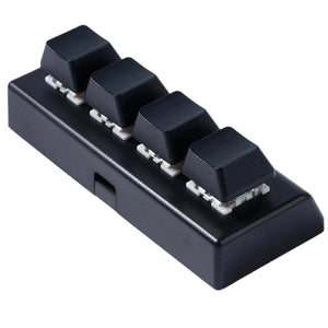 Planet Gates 4 Keys Black / China Mini USB Custom Mechanical Keyboard 2/3/4/6/9/12/16/24 Keys Gaming Keyboard Sayo Device Shortcut Programmable Keypad Keys Macro