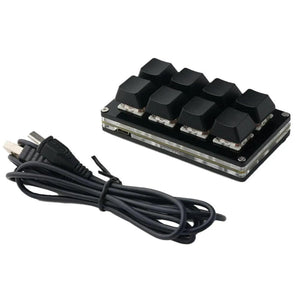 Planet Gates 4 Keys Black / China Mini USB Custom Mechanical Keyboard 2/3/4/6/9/12/16/24 Keys Gaming Keyboard Sayo Device Shortcut Programmable Keypad Keys Macro