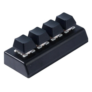 Planet Gates 4 Keys Black / China Mini USB Custom Mechanical Keyboard 2/3/4/6/9/12/16/24 Keys Gaming Keyboard Sayo Device Shortcut Programmable Keypad Keys Macro
