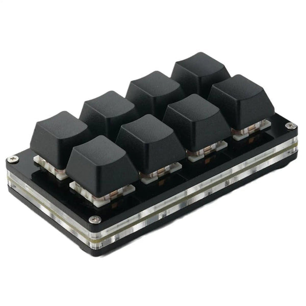 Planet Gates 4 Keys Black / China Mini USB Custom Mechanical Keyboard 2/3/4/6/9/12/16/24 Keys Gaming Keyboard Sayo Device Shortcut Programmable Keypad Keys Macro