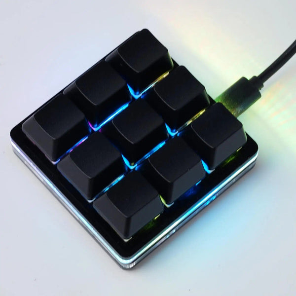 Planet Gates 4 Keys Black / China Mini USB Custom Mechanical Keyboard 2/3/4/6/9/12/16/24 Keys Gaming Keyboard Sayo Device Shortcut Programmable Keypad Keys Macro