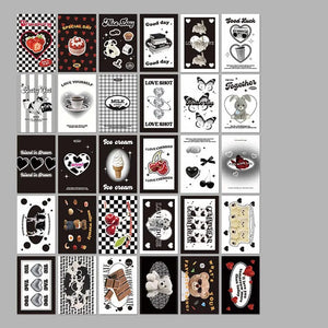 Planet Gates 4 Mr. Paper Small Fresh Simple Style Postcard Vintage Cards Cute Animal Originality Holiday Blessings Cardstock Kawaii Stationery