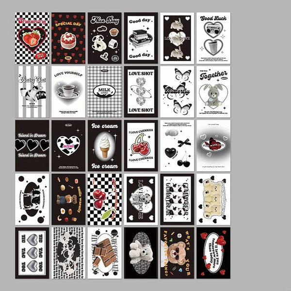 Planet Gates 4 Mr. Paper Small Fresh Simple Style Postcard Vintage Cards Cute Animal Originality Holiday Blessings Cardstock Kawaii Stationery