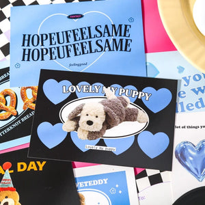 Planet Gates 4 Mr. Paper Small Fresh Simple Style Postcard Vintage Cards Cute Animal Originality Holiday Blessings Cardstock Kawaii Stationery