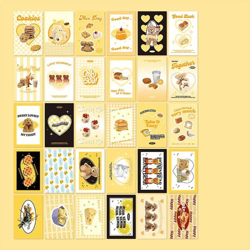 Planet Gates 4 Mr. Paper Small Fresh Simple Style Postcard Vintage Cards Cute Animal Originality Holiday Blessings Cardstock Kawaii Stationery