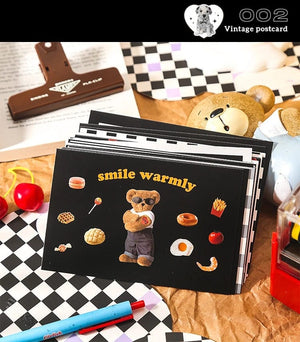 Planet Gates 4 Mr. Paper Small Fresh Simple Style Postcard Vintage Cards Cute Animal Originality Holiday Blessings Cardstock Kawaii Stationery