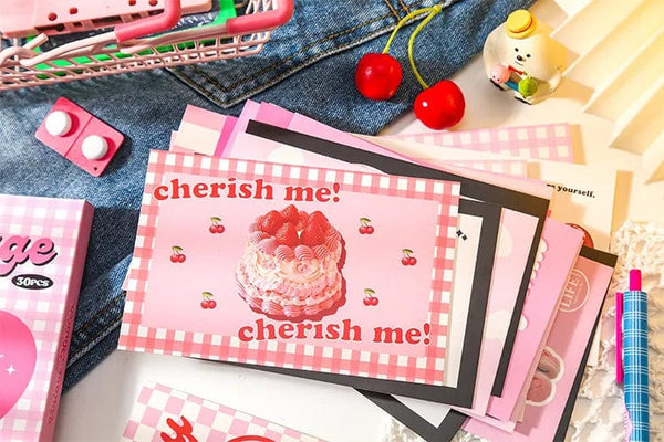 Planet Gates 4 Mr. Paper Small Fresh Simple Style Postcard Vintage Cards Cute Animal Originality Holiday Blessings Cardstock Kawaii Stationery