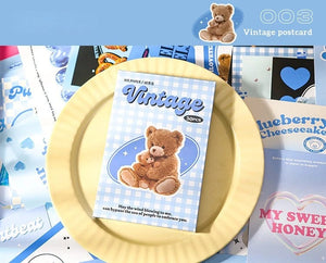 Planet Gates 4 Mr. Paper Small Fresh Simple Style Postcard Vintage Cards Cute Animal Originality Holiday Blessings Cardstock Kawaii Stationery