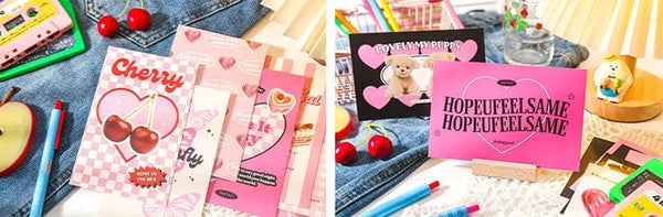 Planet Gates 4 Mr. Paper Small Fresh Simple Style Postcard Vintage Cards Cute Animal Originality Holiday Blessings Cardstock Kawaii Stationery