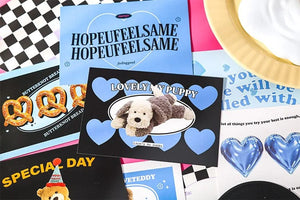 Planet Gates 4 Mr. Paper Small Fresh Simple Style Postcard Vintage Cards Cute Animal Originality Holiday Blessings Cardstock Kawaii Stationery