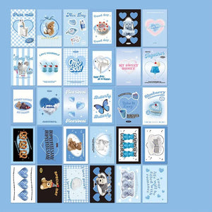 Planet Gates 4 Mr. Paper Small Fresh Simple Style Postcard Vintage Cards Cute Animal Originality Holiday Blessings Cardstock Kawaii Stationery