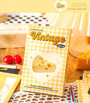 Planet Gates 4 Mr. Paper Small Fresh Simple Style Postcard Vintage Cards Cute Animal Originality Holiday Blessings Cardstock Kawaii Stationery