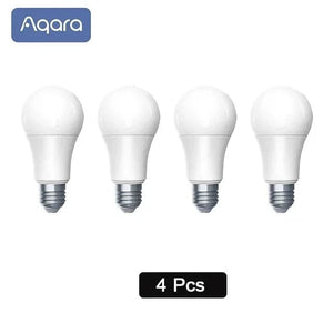 Planet Gates 4 Pcs / CHINA Aqara Smart LED Bulb T1 E27 Zigbee 3.0 2700K-6500K 220-240V Bluetooth Remote Lamp Light For Xiaomi Mihome APP Homek