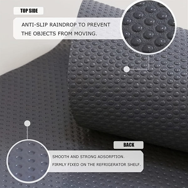 Planet Gates 4 Pcs Refrigerator Liners Mats, Washable Refrigerator Mats Liner, Waterproof Oilproof Fridge Liners For Shelves, Cover Pads For Freezer, Glass Shelf, Cupboard Cabinet Drawer