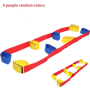 Planet Gates 4 people / CHINA Children Group Outdoor Games Sports Toy Giant Footsteps Group Building Fun Training Adult Team Competition Interactive Equipment