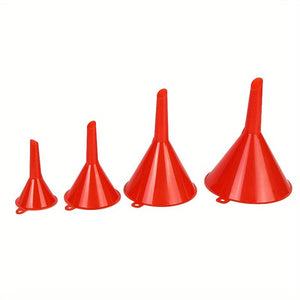 Planet Gates 4 Piece Funnel Set Of 4 Multi-purpose Multi-purpose Funnels, Funnels For Adding Various Liquids