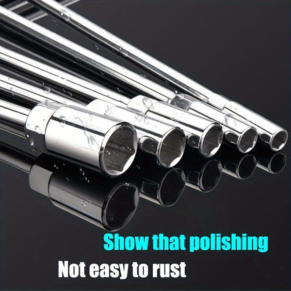 Planet Gates 4-piece set(8/10/12/14mm) T-Handle Metric Socket Wrench Set, 8 10 12 14mm Hex Socket For Motorcycle Car Repair 4 Specifications