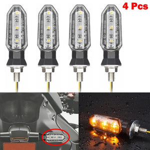 Planet Gates 4 Transparent Lens / CHINA Turn Signals For HONDA Motorcycle 8mm 12V For HONDA CBR500R CBR650F CB650F CBR600RR CB500X CRF250L MSX125 Motorcycle Turn Signal