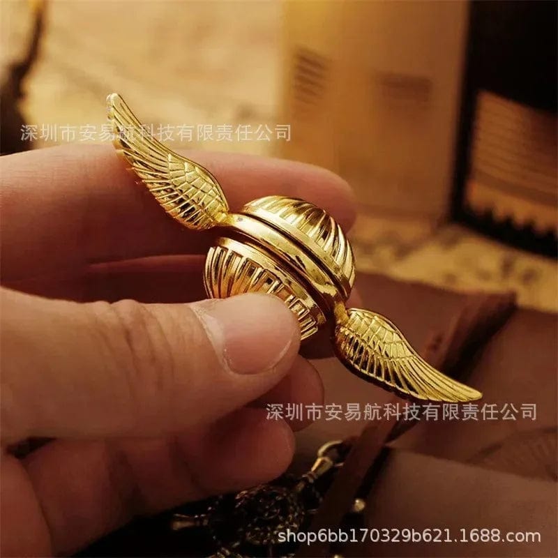 Planet Gates 4 Type Harry Magic Boy and Girl Potter Golden Snitch Fingertip Toy Pendant Quidditch Accessories Movie Peripherals Fan Gifts