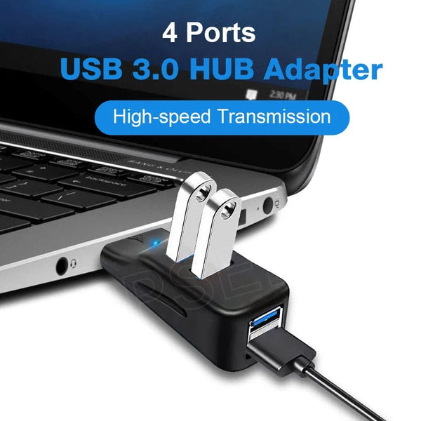 Planet Gates 4 USB 3.0 4 Ports Multi USB 3.0 HUB Adapter 5Gbps High Speed U Disk Reader Extender Splitter For Macbook Notebook PC Computer Accessories