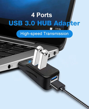 Planet Gates 4 USB 3.0 4 Ports Multi USB 3.0 HUB Adapter 5Gbps High Speed U Disk Reader Extender Splitter For Macbook Notebook PC Computer Accessories