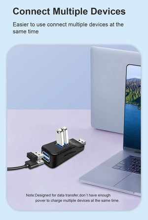 Planet Gates 4 USB 3.0 4 Ports Multi USB 3.0 HUB Adapter 5Gbps High Speed U Disk Reader Extender Splitter For Macbook Notebook PC Computer Accessories