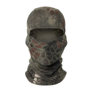 Planet Gates 4-With Fleece / one size Fleece Tactical Camouflage Balaclava Full Face Mask Winter Warm Windproof Cycling Hiking Skiing Scarf Hat Bandana Neck Gaiter