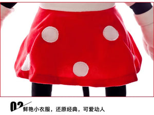 Planet Gates 40-100cm Stuffed Mickey&Minnie Mouse Plush Toy Soft Goofy Pluto Donald Duck Mickey Minnie Dolls Birthday Wedding Gifts for Kids