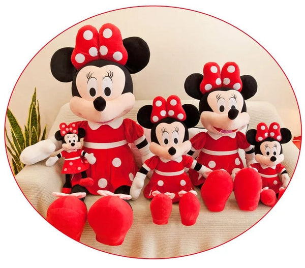 Planet Gates 40-100cm Stuffed Mickey&Minnie Mouse Plush Toy Soft Goofy Pluto Donald Duck Mickey Minnie Dolls Birthday Wedding Gifts for Kids
