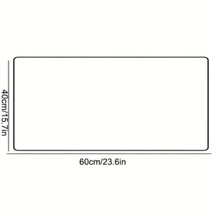 Planet Gates 40*60cm/15.7*23.6in 1pc, Clear Table Cover Protector, Clear Table Protector, Clear Desk Pad, Clear Desk Mat, Desk Protector Mat Clear, Plastic Table Cover