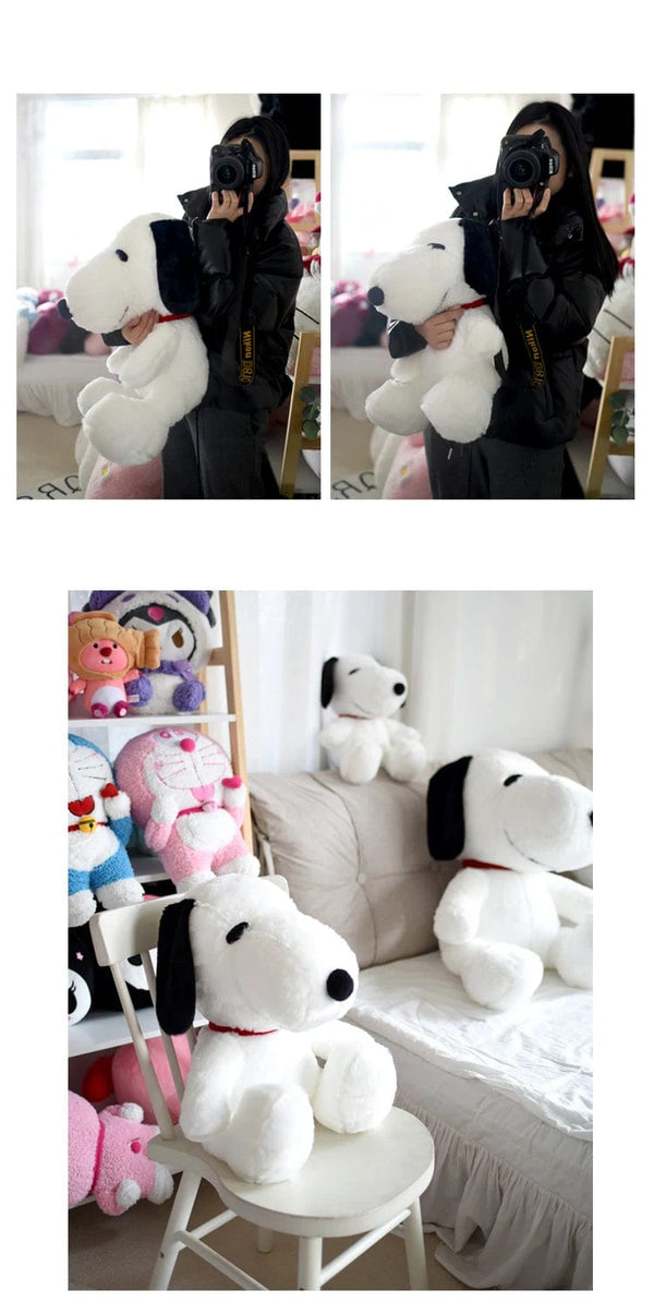 Planet Gates 40/60cm MINISO Snoopy Plush Toy Snoopy Stuffed Doll Children's Toy Pillow Korean Lazy Style Home Decoration Gift For Girls