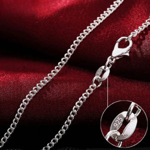 Planet Gates 40-75cm wholesale 925 Sterling Silver Necklace 2MM String chain wedding for Women Men high quality Jewelrys Gifts