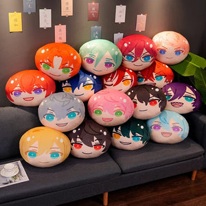 Planet Gates 40 Styles Ensemble Stars Plush Toy Cute Harukawa Sora Hidaka Hokuto Shiina Niki Doll Soft Throw Pillow Xmas Gifts For Girl