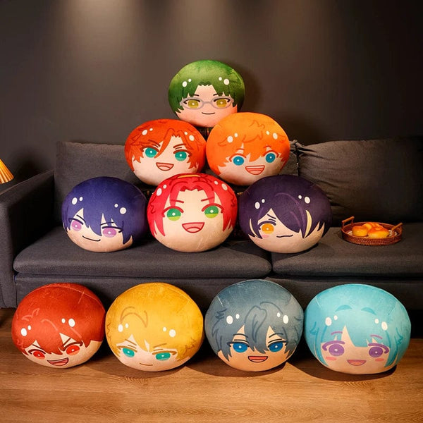 Planet Gates 40 Styles Ensemble Stars Plush Toy Cute Harukawa Sora Hidaka Hokuto Shiina Niki Doll Soft Throw Pillow Xmas Gifts For Girl