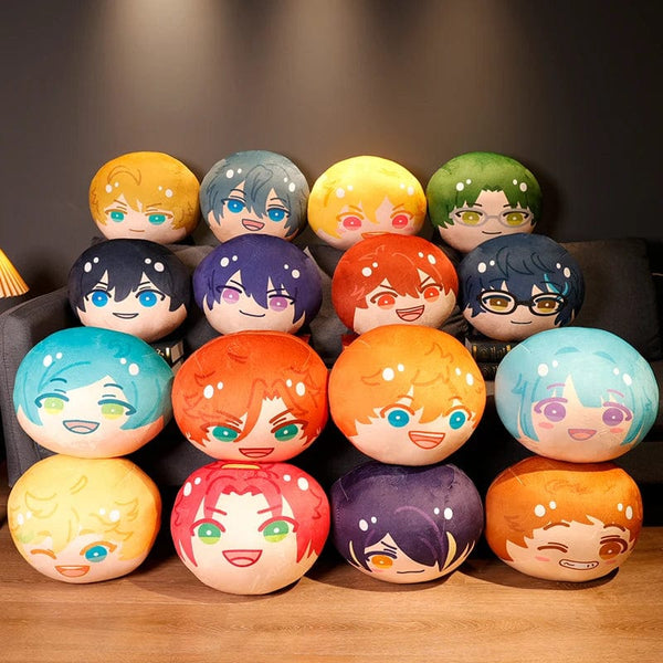 Planet Gates 40 Styles Ensemble Stars Plush Toy Cute Harukawa Sora Hidaka Hokuto Shiina Niki Doll Soft Throw Pillow Xmas Gifts For Girl