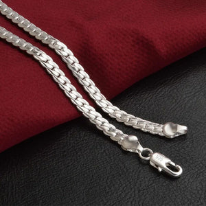 Planet Gates 40cm 16inches 20-60cm 925 Sterling Silver Luxury Brand Design Noble Necklace Chain For Woman Men Fashion Wedding Engagement Jewelry Gifts