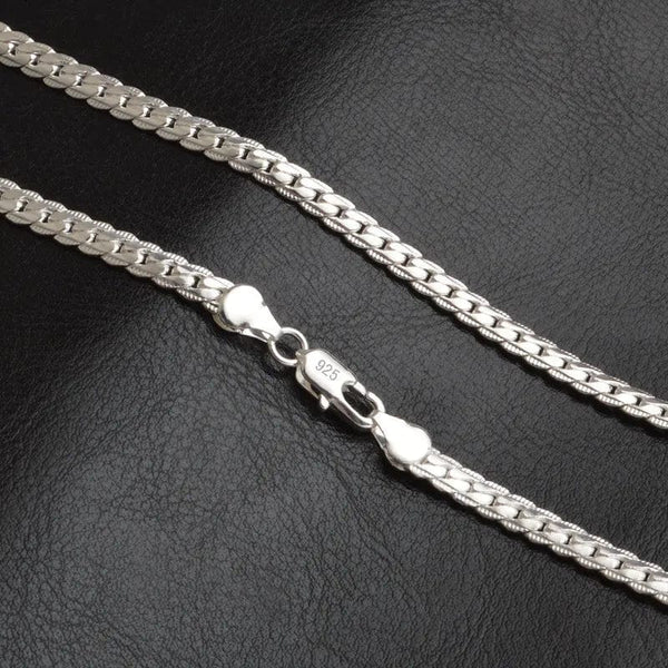 Planet Gates 40cm 16inches 20-60cm 925 Sterling Silver Luxury Brand Design Noble Necklace Chain For Woman Men Fashion Wedding Engagement Jewelry Gifts
