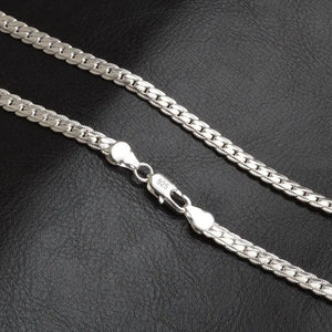 Planet Gates 40cm 16inches 20-60cm 925 Sterling Silver Luxury Brand Design Noble Necklace Chain For Woman Men Fashion Wedding Engagement Jewelry Gifts