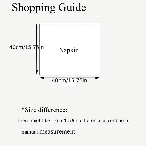 Planet Gates 40cm*40cm / Green 6pcs Plain Napkin Cloth, Absorbent Skin-Friendly Polyester Napkins, Home Kitchen Dining Table Decor, Hotel Mouth Cloth, Wipe Cup Cloth, Wine Absorbent, Restaurant Towel